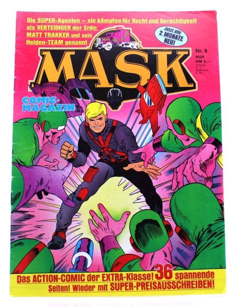 MASK Comic Magazin Nr. 9 (1988): Unter Arrest von Interpart